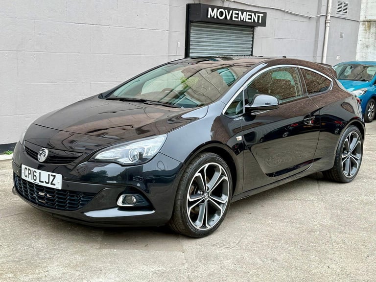 2016 VAUXHALL ASTRA GTC 1.6 i Turbo Limited Edition Black Manual Petrol