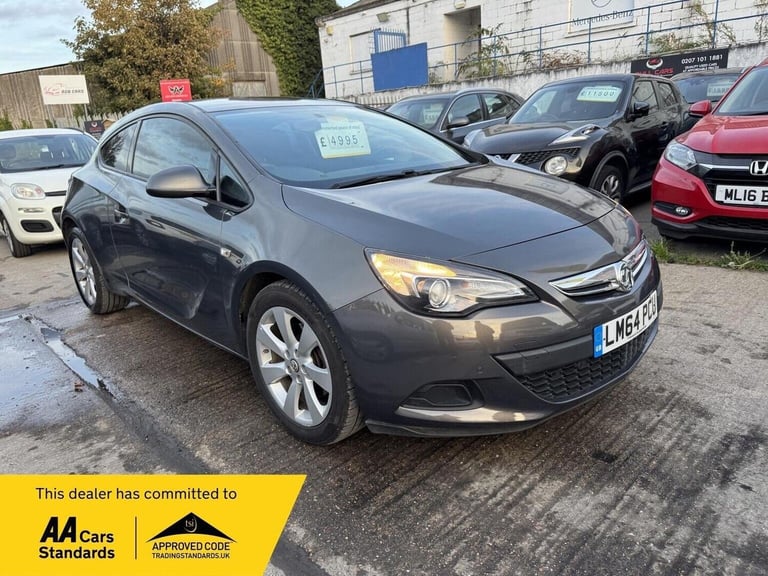 VAUXHALL ASTRA GTC 1.4T Sport Auto Euro 5 3dr 2014