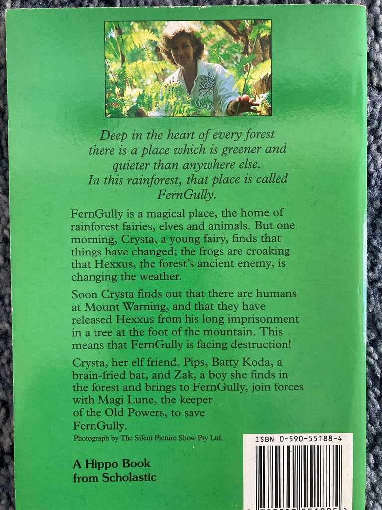 FernGully: The Last Rainforest Books/book – post or collect