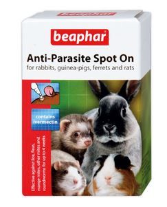 Beaphar Anti-Parasite Spot On for Rabbits, Guinea pigs, Ferrets and Rats