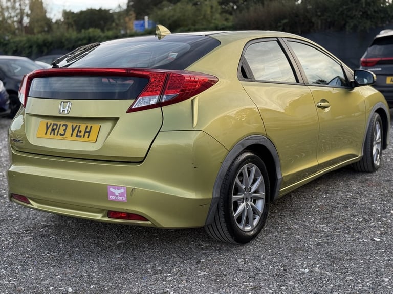 HONDA CIVIC 1.8 i-VTEC SE Yellow Manual Petrol 2013