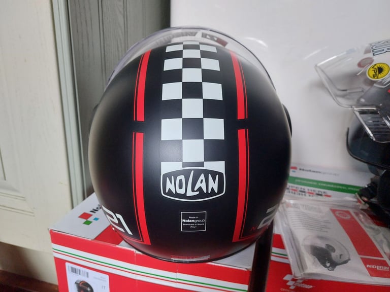 Nolan N21 with Visor Amarcord Helmets Large and Small