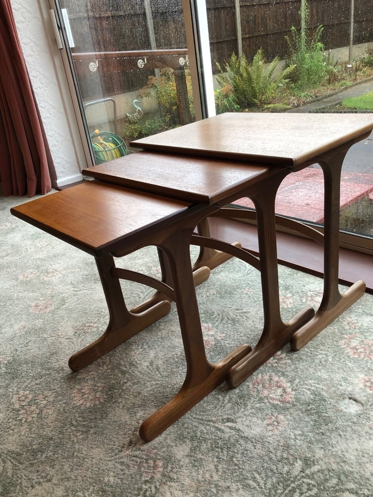 G Plan nest of 3 tables