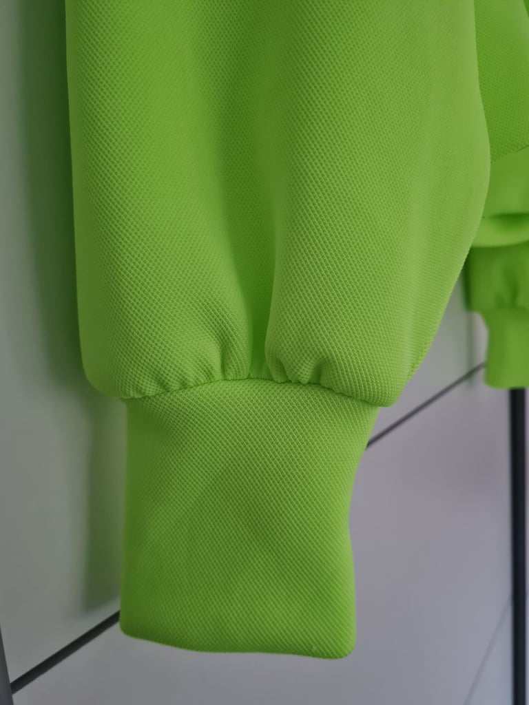 S/M Zara Neon limited edition zip-up hoodie zipped 