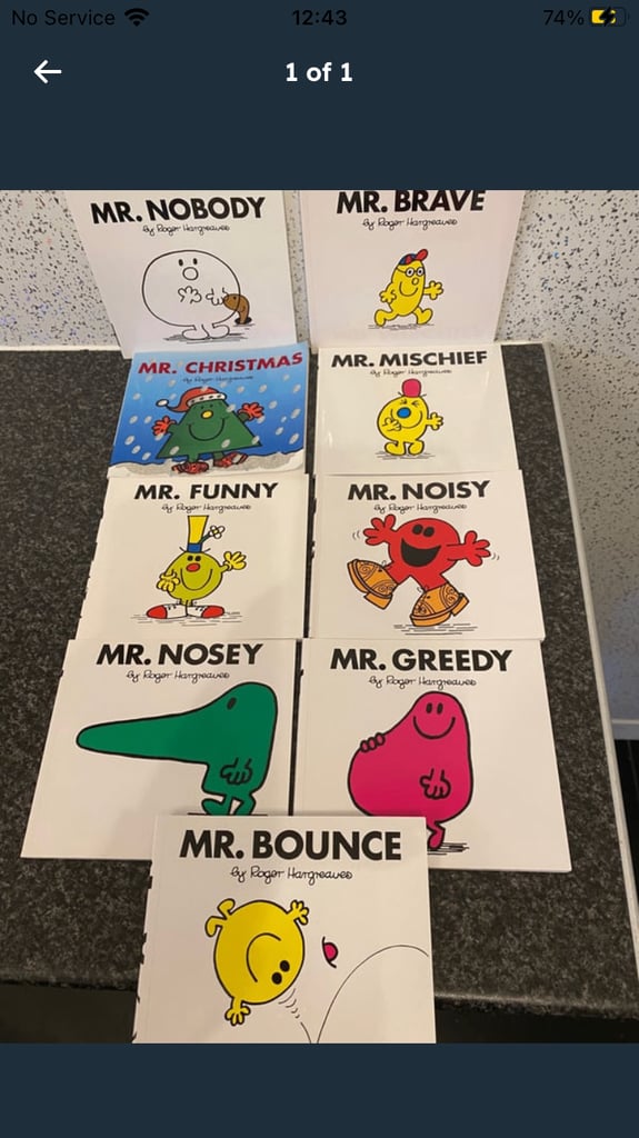 image for Mr men books 