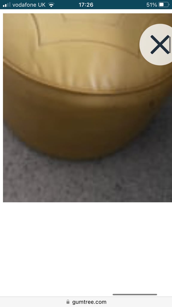Pouffe foot stool
