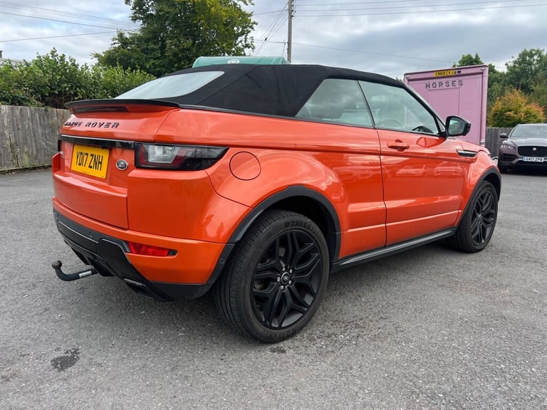 2017 Land Rover Range Rover Evoque 2.0 TD4 HSE Dynamic Lux 2dr Auto CONVERTIBLE DIESEL Automatic