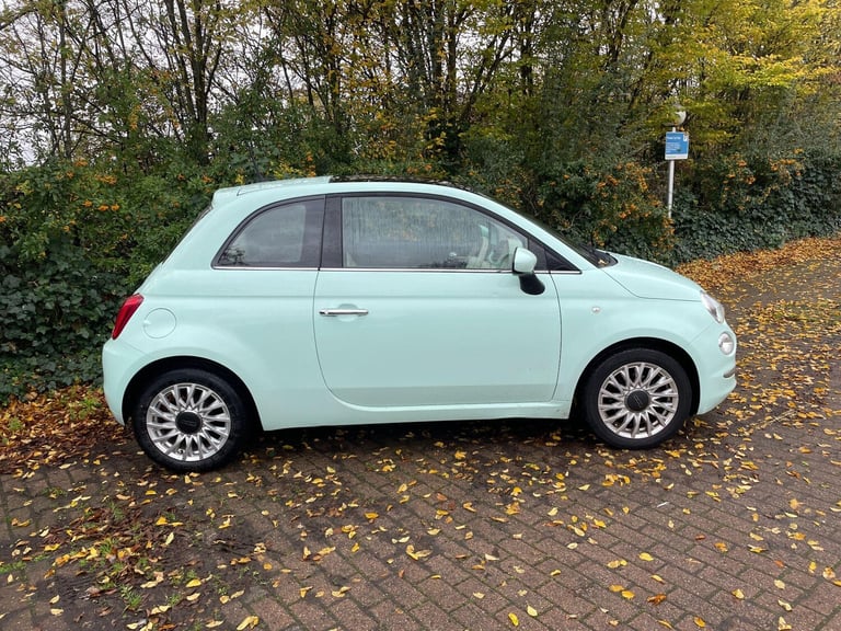 2016 Fiat 500 1.2 Lounge Euro 6 (s/s) 3dr HATCHBACK Petrol Manual