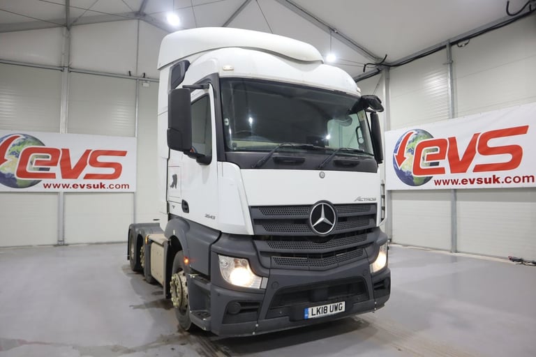 2018 (18 PLATE) Mercedes Benz Actros 2543 6x2 Euro 6 Tractor Units