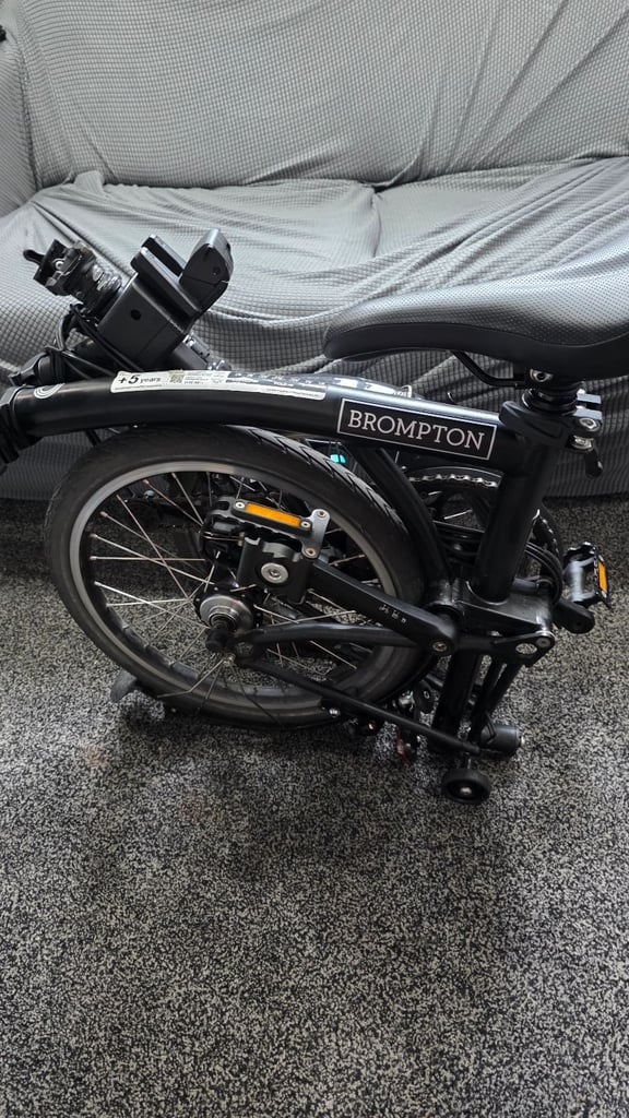 Brompton folding electric bike 