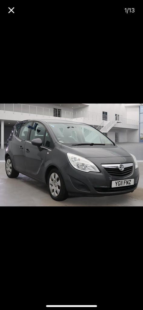 2011 Vauxhall Meriva 1.7 CDTi 16V Exclusiv 5dr Auto MPV Diesel Automatic