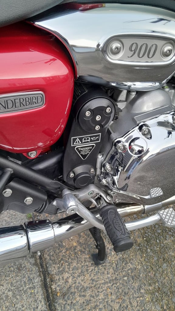 Triumph, THUNDERBIRD, 2002, 885 (cc)