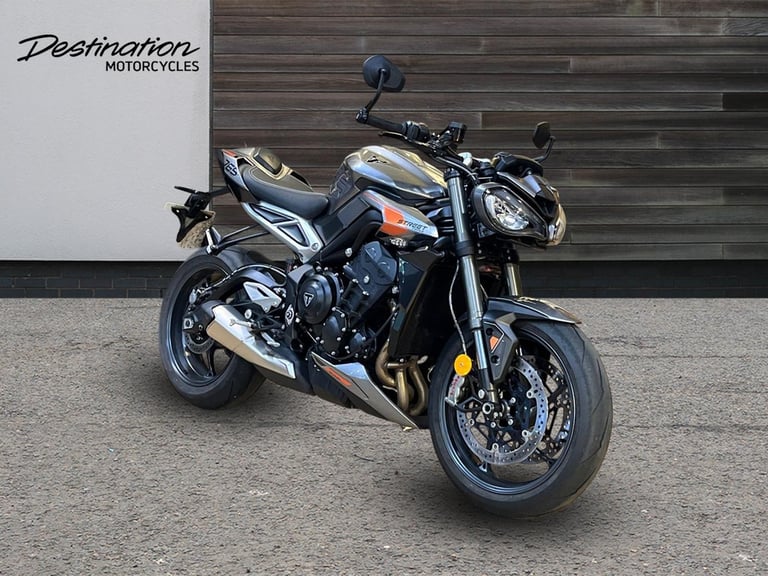 2024 Triumph Street Triple 765 RS STANDARD COLOUR Petrol silver 6 Speed