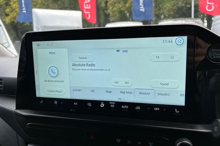 2025 Ford Transit Custom 280 Limited AUTO L2 LWB FWD 2.0 EcoBlue 136ps, PLYLINED Automatic Panel ...