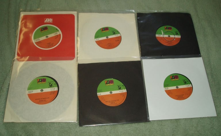 COLLECTION OF 6 BONEY M VINYL SINGLES