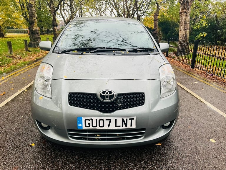 TOYOTA YARIS 1.3, YEAR 2007, AUTOMATIC,1 OWNER FROM NEW, TOYOTA SERVICE HISTORY, 2 KEYS, LOW MILEAGE