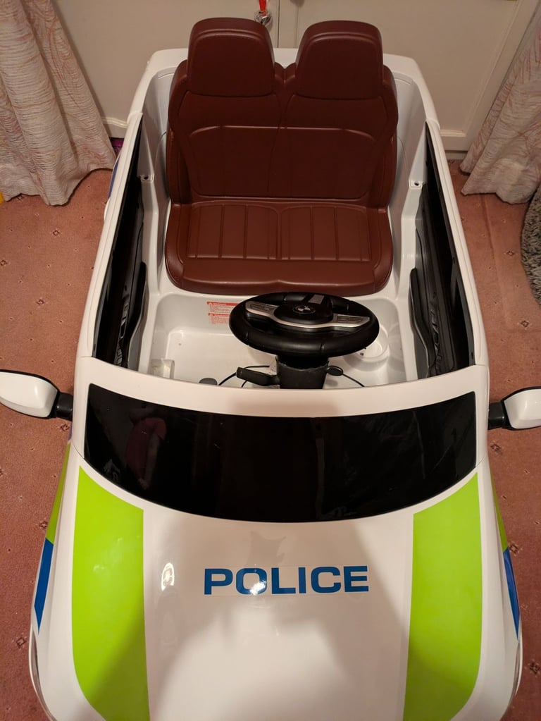 image for Police electric ride on car 
