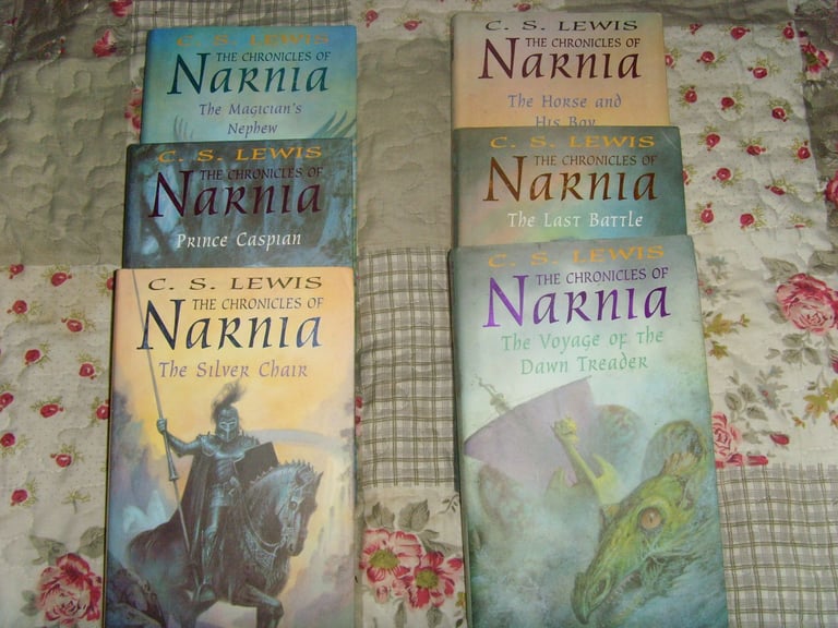 Six collectable C S Lewis hardback books