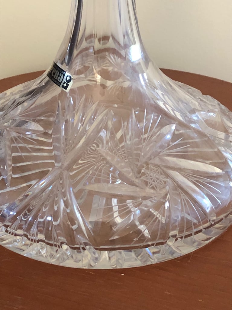 Lead Crystal Whisky Decanter 