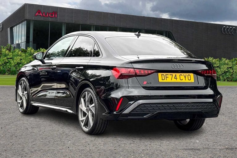 2024 Audi A3 35 TFSI Black Edition 4dr S Tronic Saloon Petrol Automatic