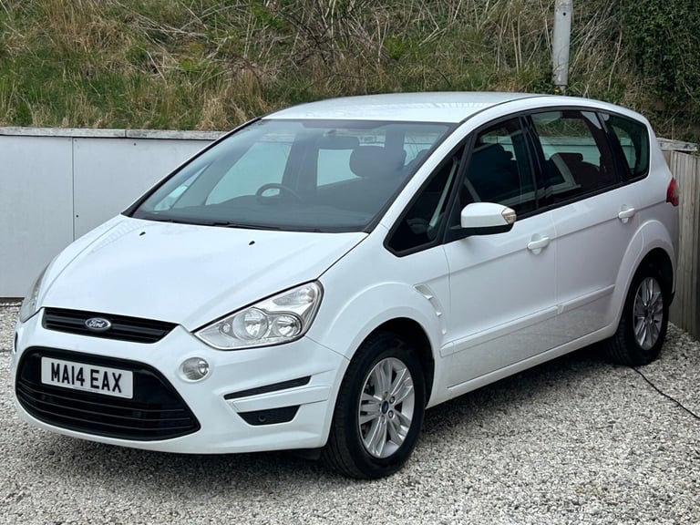 2014 Ford S-Max 1.6 TDCi Zetec 5dr (1 year warranty and breakdown cover) MPV Diesel Manual