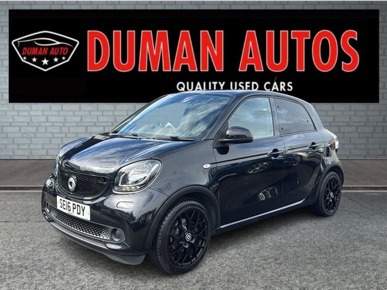 2016 smart forfour 1.0 Edition Black Hatchback 5dr Petrol Twinamic Euro 6 (s/s) (71 ps) Hatchback...