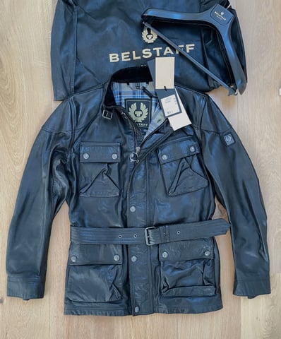 Belstaff panther leather on sale jacket