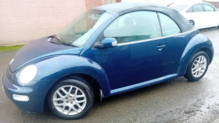 Volkswagen, BEETLE, Convertible, 2005, Manual, 1896 (cc), 2 doors 10 MONTHS MOT CERTIFICATE 💥