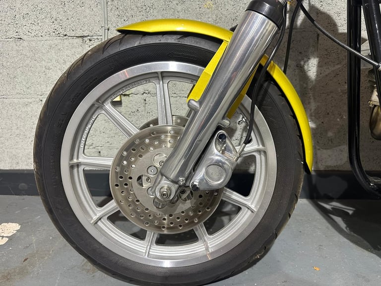 Harley-Davidson. Magazine featured Flattracker. 93 cubic inch S&S Engine