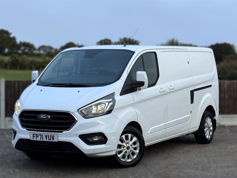 2022 Ford Transit Custom 2.0 EcoBlue 130ps Low Roof Limited Van Auto PANEL VAN DIESEL Automatic