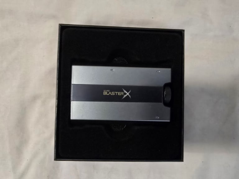 Creative Soundblaster X G6 External USB Soundcard