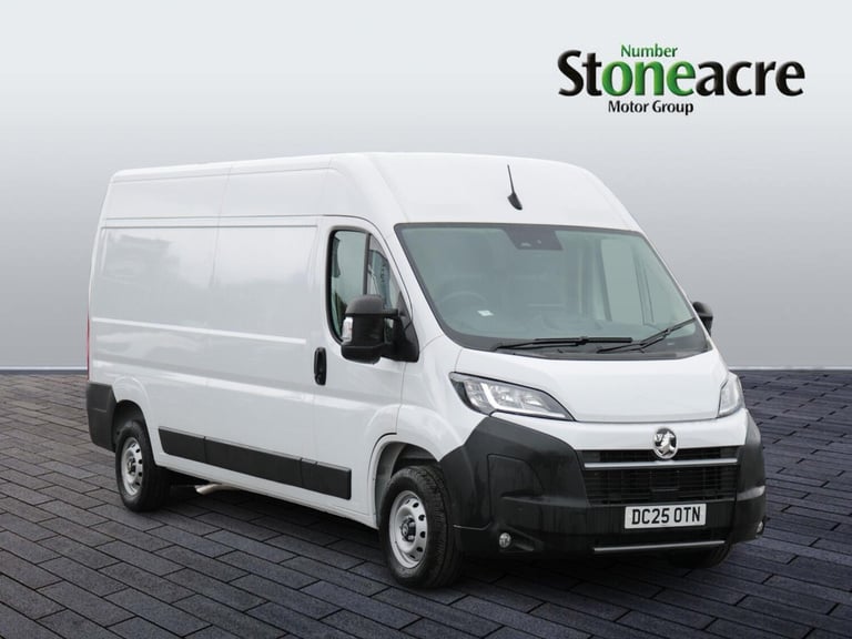 2025 Vauxhall Movano 2.2 Turbo D 140 H2 Van Prime PANEL VAN DIESEL Manual