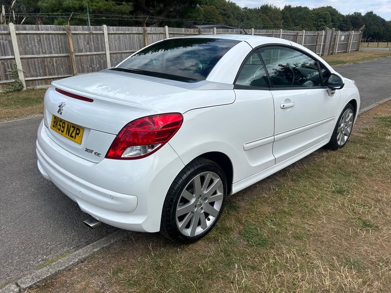 2009 Peugeot 207 CC 1.6 VTi GT Convertible 2dr Petrol Manual Euro 5 (120 ps)