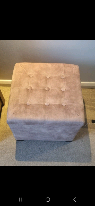 Nude Storage Stool Seat 