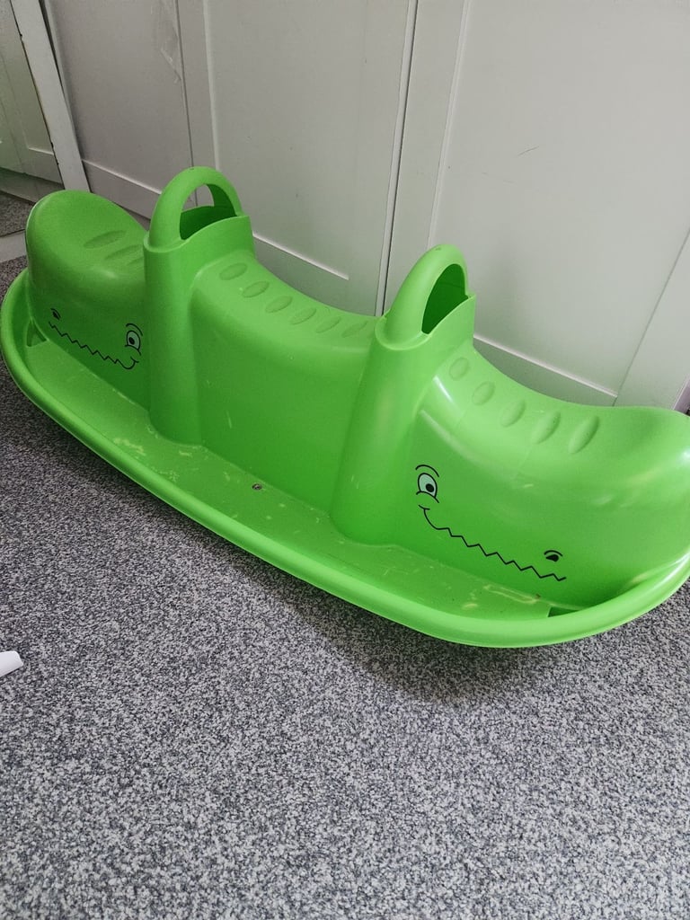 image for Chad Valley Green Crocodile Rocker
