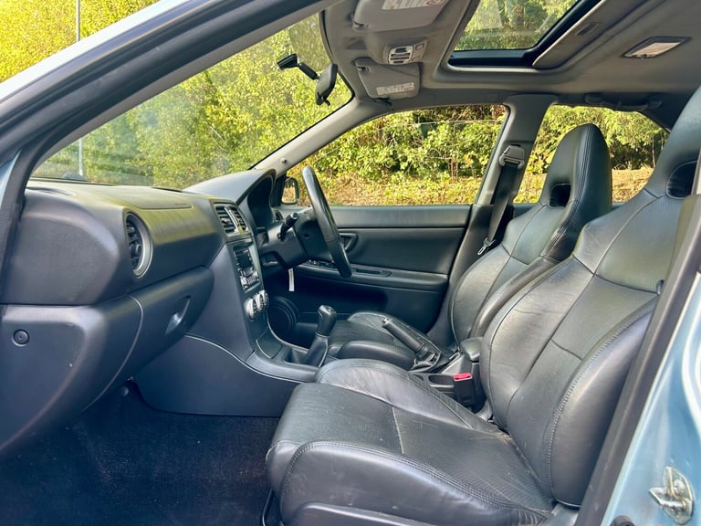 2006 Subaru Impreza 2.5 WRX TURBO SL 4dr [Leather + Sunroof] SALOON Petrol Manual