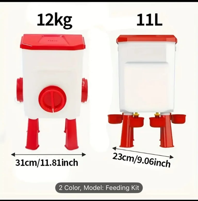 Chicken feeder drinker