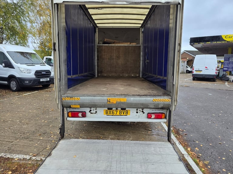 2017 Renault Master 2.3 DCI 145 LUTON CURTAIN SIDE TAIL LIFT CHASSIS CAB Diesel Manual