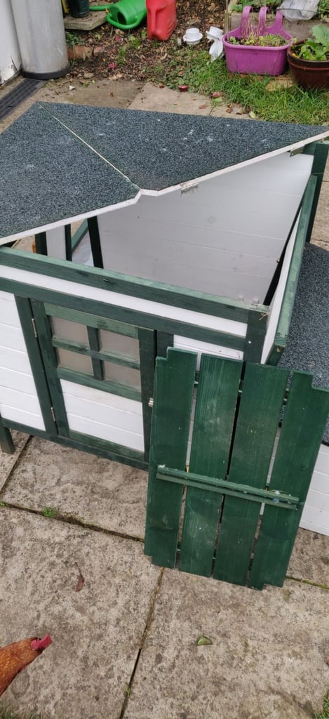 Pawhut chicken coop and run