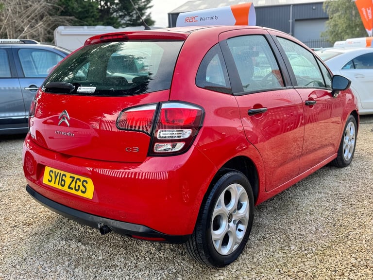 2016 Citroen C3 1.0 PureTech Edition 5dr HATCHBACK Petrol Manual