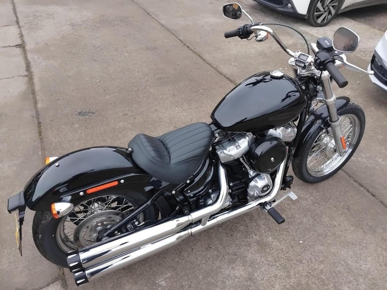 2021 21 HARLEY DAVIDSON FXST SOFTAIL STANDARD 1745 CUSTOM CRUISER BLACK- INC VAT
