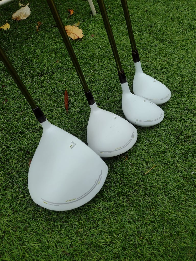 MATCHING SET FORGAN FZZ GRAPHITE DRIVERS AND HYBRIDS 