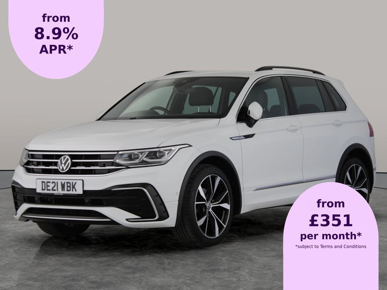 2021 Volkswagen Tiguan 1.5 TSI R-Line SUV 5dr Petrol DSG Euro 6 (s/s) (150 ps) - CARPLAY - KEYLES...