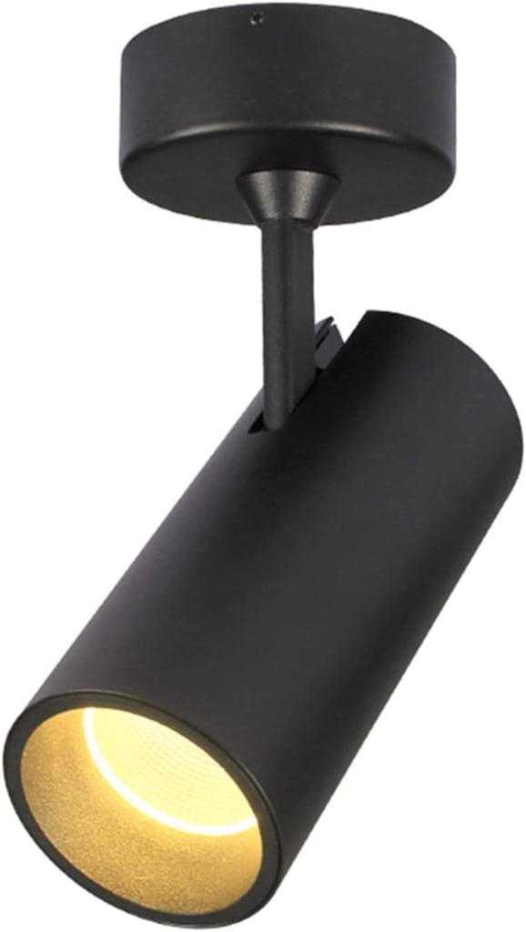 image for new in packaging - Black Spotlight - Rotatable LED 12W Single Spot Light