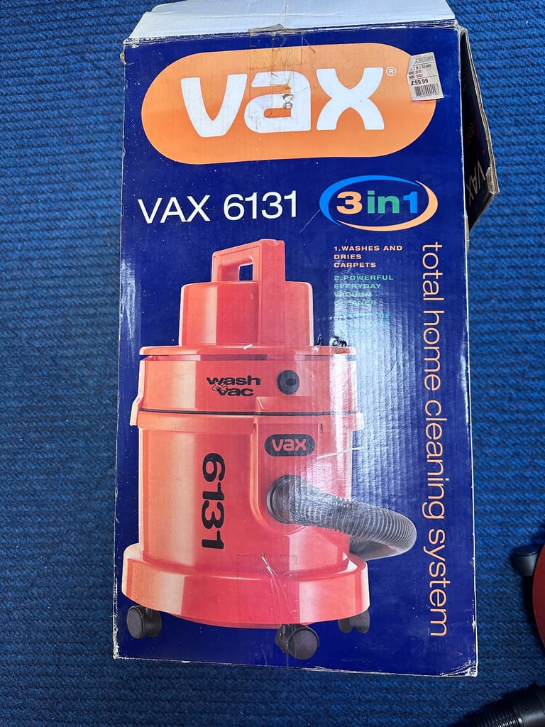 Vax 6131 Wet & Dry Vacuum Cleaner Carpet Washer