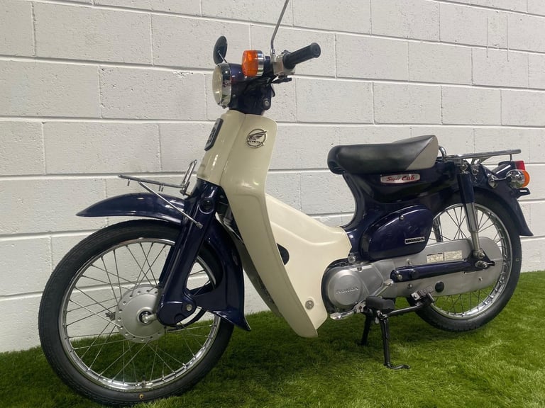 2007 JDM Honda C50 DX CDi in purply-blue