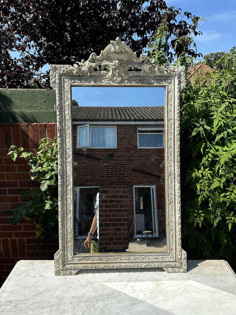 Wonderful French Antique 19th Century Carved Mirror 71X120cm– Great Condition