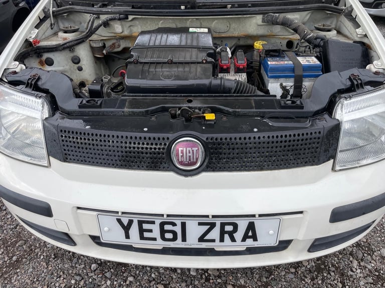 FIAT PANDA 1.2 ACTIVE 61 REG WHITE 5 DOOR MOT MARCH 7TH 2026 TAX £35 LOW INSURANCE 50+MPG