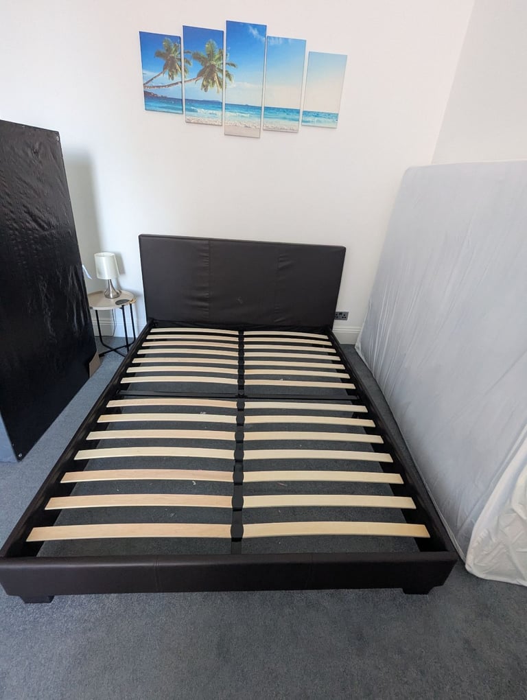 image for Double bed frame (150cm)