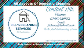 Cleaner (fully insured/disclosure)